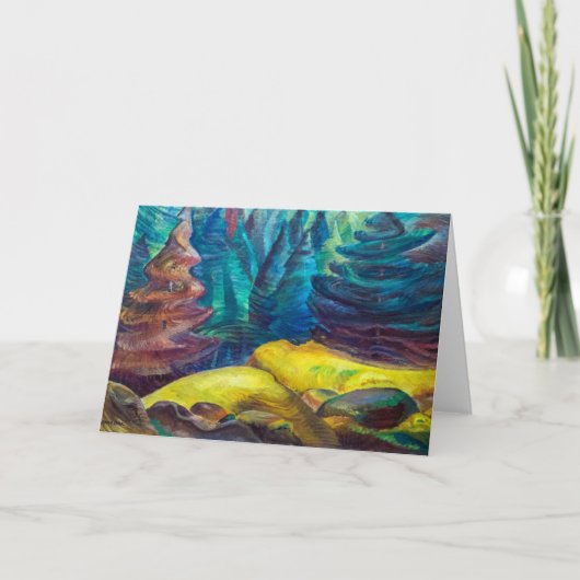 Geel mos | Emily Carr | Kaart (Voorkant)