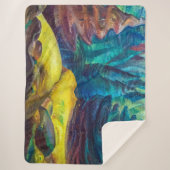 Geel mos | Emily Carr | Sherpa Deken (Voorkant)