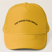 Geel/mosterd pet (Voorkant)