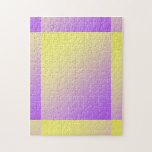 Geel naar Paars Verlopend Abstract Legpuzzel (Verticaal)