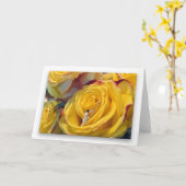 Geel nam van Samenhang (witte achtergrond) toe Kaart (Gele Bloem)