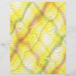 Geel nepslangleer bulk scrapbookpapier pagina's flyer