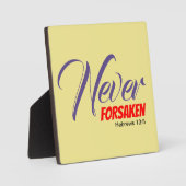 Geel NEVER VERVORMD de Hebreeuwen van de Manuscrip Fotoplaat (Voorkant)