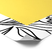 Geel nieuw aankomstbord, detailhandel poster (Hoek)