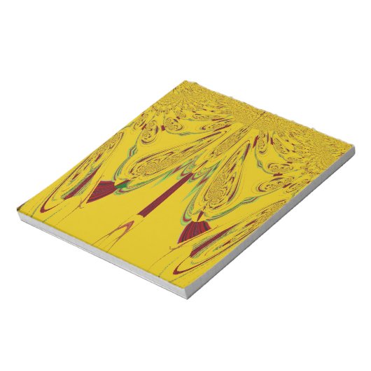 Geel Notitieblok (Linkerzijde)