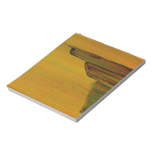 Geel Notitieblok (Linkerzijde)