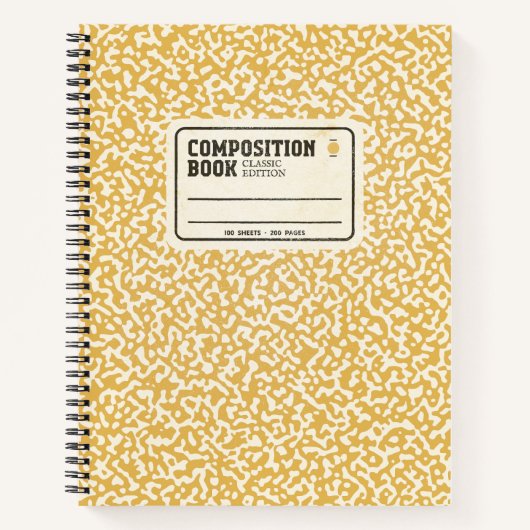 Geel Notitieboek (Voorkant)