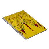 Geel Notitieboek (Rechterzijde)