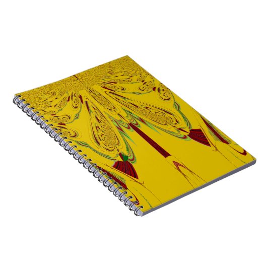 Geel Notitieboek (Rechterzijde)