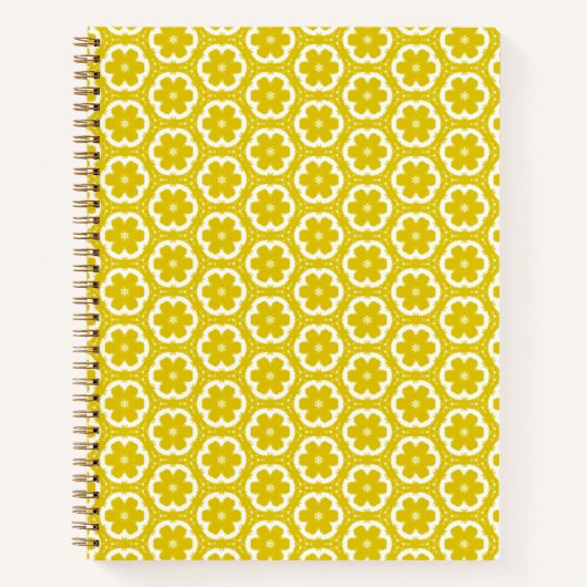 Geel Notitieboek van de Floral (Voorkant)