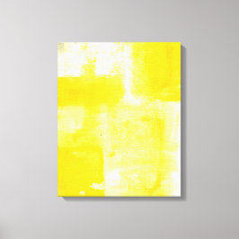 Geel nr. 1 canvas afdruk
