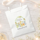 Geel Oerwoud Dieren Baby shower Favor Bags Bedankzakje (Geknipt)