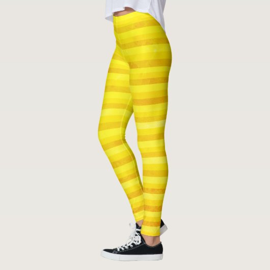 Geel & Oker Stripes leggings (Links)
