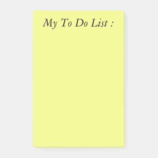 Geel om Post-it aan te bieden Post-it® Notes (Voorkant)