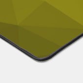 Geel ombre gradiënt geometrisch mesh patroon bureaumat (Hoek)