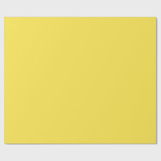 Geel omlooppapier cadeaupapier (Vlak)