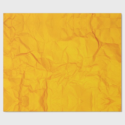 Geel omslagpapier cadeaupapier (Vlak)