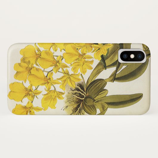  Geel Oncidium Orchid, Tropische Bloemen Case-Mate iPhone Case (Achterkant (horizontaal))