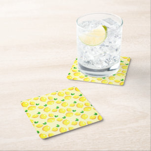 Geel Onderzetter Lemon Paper