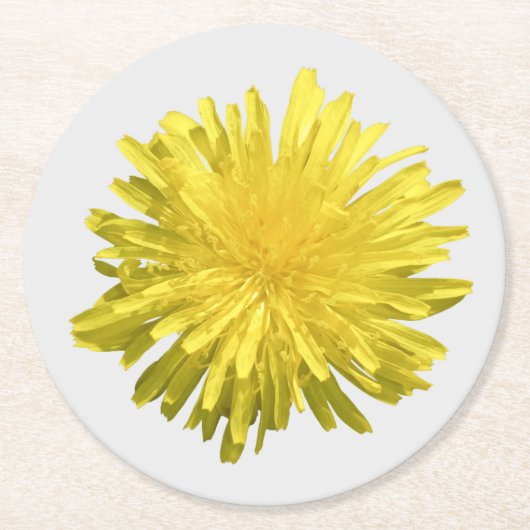 Geel Onderzetter voor deandelion (Voorkant)