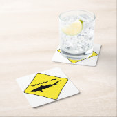 Geel onderzetter voor het waarschuwingsteken voor  (Insitu)