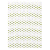 Geel ontwerp voor tafellakens voor tennisballetjes tafelkleed (Voorkant)