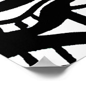 geel oog poster (Hoek)