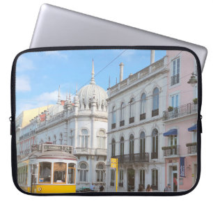 GEEL OP DE WEG LAPTOP SLEEVE