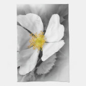 geel op grijze tinten theedoek (Verticaal)