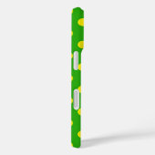 Geel op groene polka stippen patroonontwerp  Case-Mate iPhone case (Achterkant / Rechts)