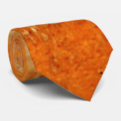 Geel op Oranje Paintball Stropdas (Opgerold)