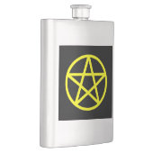 Geel op zwarte Pentakelfles Flacon (Rechts)