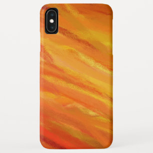 Geel Oranje Abstract kunstschilder Case-Mate iPhone Case