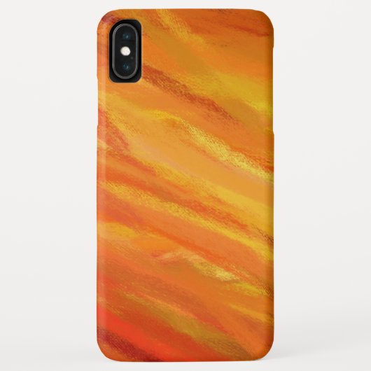 Geel Oranje Abstract kunstschilder Case-Mate iPhone Case (Achterkant)