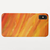Geel Oranje Abstract kunstschilder Case-Mate iPhone Case (Achterkant (horizontaal))