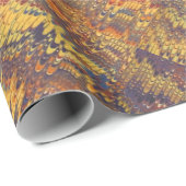 Geel Oranje blauw boekeneindpapier Cadeaupapier (Rol Hoek)