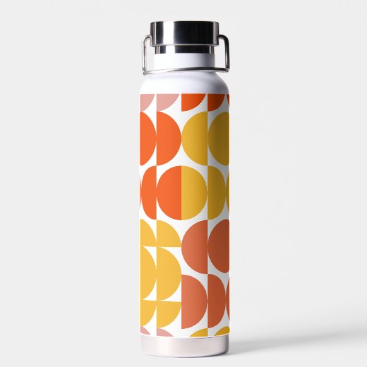 Geel, Oranje en Roze stijl uit de middeleeuwen Waterfles (Achterkant)