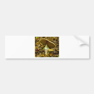 Geel-oranje Fly Agaric Bumpersticker
