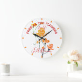 Geel Oranje Ginkgo zonder bloem Grote Klok (Huis)