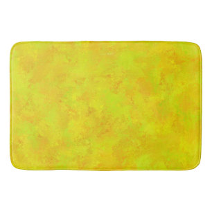 Geel Oranje Groen Abstract Patroon Badmat