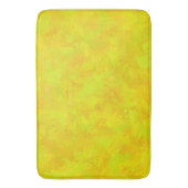 Geel Oranje Groen Abstract Patroon Badmat (Voorkant Verticaal)