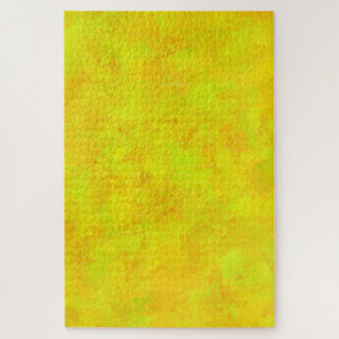 Geel Oranje Groen Abstract Patroon Legpuzzel