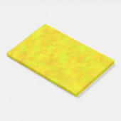 Geel Oranje Groen Abstract Patroon Post-it® Notes (Schuin)