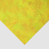 Geel Oranje Groen Abstract Patroon Tissuepapier (Detail)