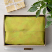 Geel Oranje Groen Abstract Patroon Tissuepapier (Geschenk)