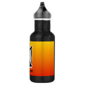 Geel Oranje Harp Waterfles (Rechts)