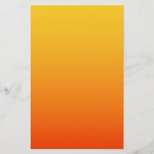 Geel Oranje Kleur Briefpapier
