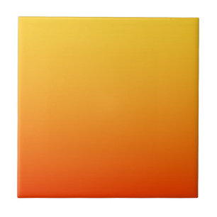 Geel Oranje Kleur Tegeltje