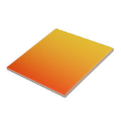 Geel Oranje Kleur Tegeltje (Zijkant)