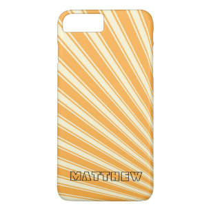 Geel Oranje kleurenbandpatroon Case-Mate iPhone Case